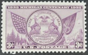 DYNAMITE Stamps: US Scott #775  MINT hr