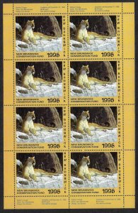 Canada. Revenue. Wildlife. Van Dam NBW2f. Mint Sheet.