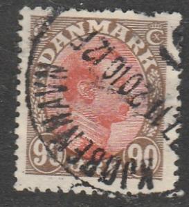 Danemark  1920  Scott No. 127  (O) ($$)