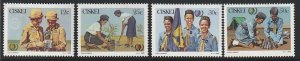 1985 South Africa - Ciskei - Sc 77-80 - MNH VF - 4 singles - Boy Scouts