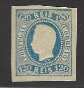 Portugal SC#24 Mint Reprint VF SCV$100.00...Would fill a great Spot!