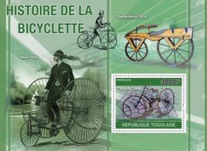 TOGO 2010 SHEET HISTORY OF BICYCLE tg10407b