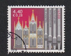 Estonia # 550, Organ Music Festival,Used