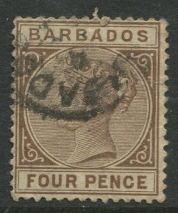 STAMP STATION PERTH Barbados #65 QEII Definitive 1885 Used
