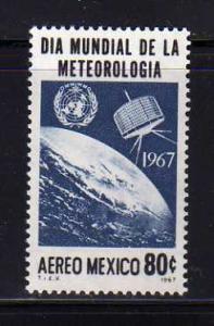 Mexico C323 Set MNH Tiros Satellite, Meteorological Day (F)