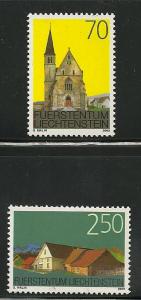 Liechtenstein # 1251-2, Mint Never Hinge