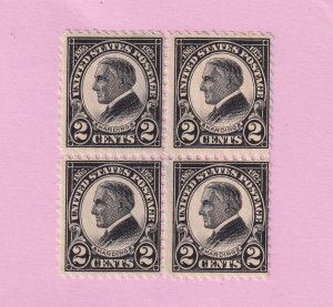 610 MNH OG BLOCK OF FOUR