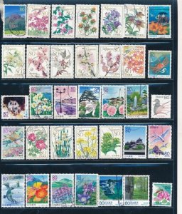 D391253 Japan Nice selection of VFU Used stamps