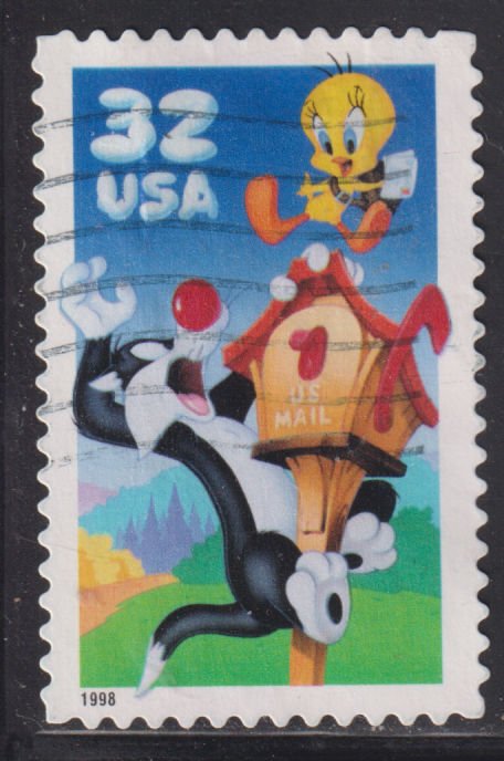 United States 3204a Sylvester & Tweety Bird 1998