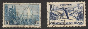 France - 1936-37 - SC 306-07 - Used