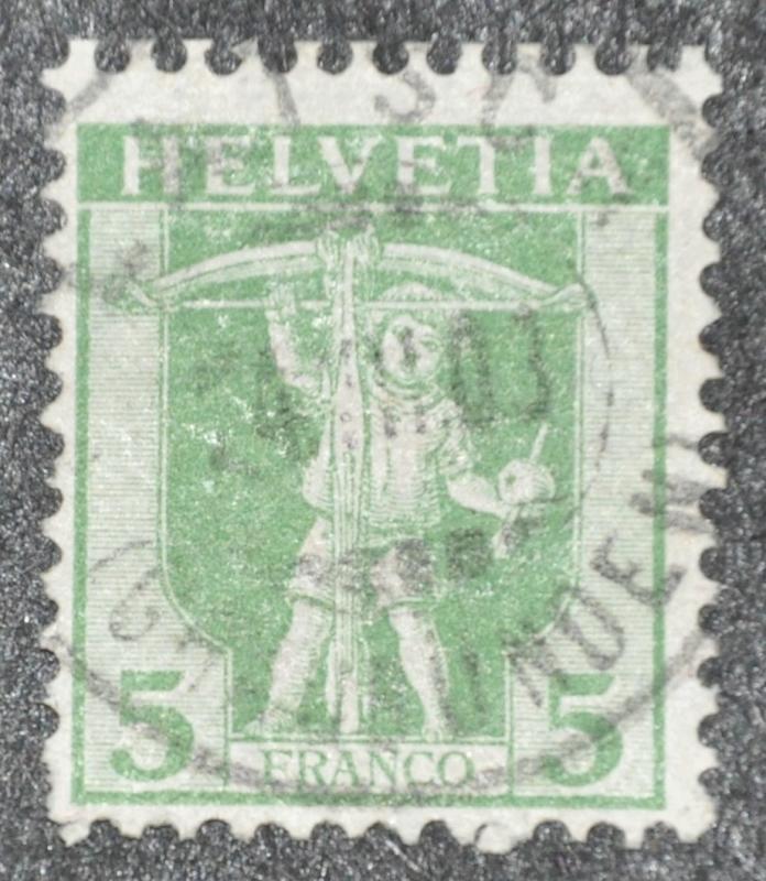 DYNAMITE Stamps: Switzerland Scott #128 - USED
