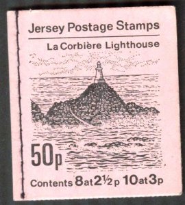 Jersey Great Britain 1972 La Corbiere Lighthouse of Arms Booklet Mi. MH 0-9 MNH