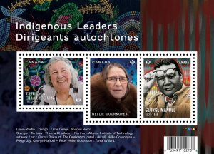 Canada 2023 MNH Stamps Souvenir Sheet Scott 3383 First Nations Leaders Indians