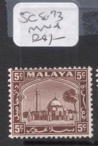 Malaya Selangor SG 73 MNH (8dky)