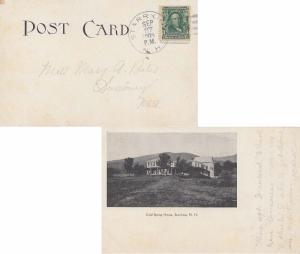 United States Hampshire Starrking 1906 doane 2/3  1899-1940  PPC (Cold Spring...