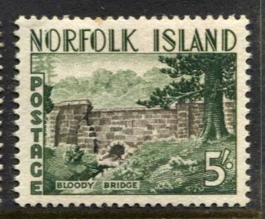 STAMP STATION PERTH Norfolk Island #40 Definitive Issue MLH - CV$5.50