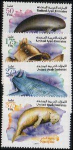 UAE 774-77 - Mint-NH - Persian Gulf Marine Life (Cpl) (2004) (cv $8.00)