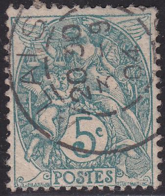 France 113 Liberty & Peace 5c 1900