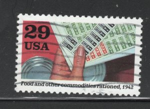 Scott# 2697b used  singles  World War 2