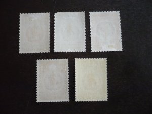 Stamps - Laos - Scott# 163-167 - Used Set of 5 Stamps