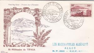 Algeria # 263, Chenva Mountain, First Day Cover