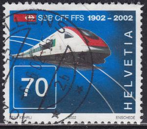 Switzerland 1116 USED 2002 RABDe 500 Inter-city Tilting T...