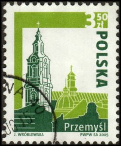 Poland 3780 - Used - 3.50z St. John the Baptist Cathedral (2005) (cv $1.60) +