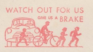Meter cut USA 1951 Pedestrian - Cyclist - Driver