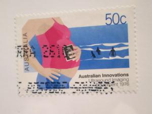 Australia #2240 sheet perfed used