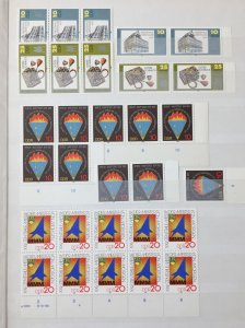 East Germany Large MNH Stamps+Sheets Lighthouse Stockbook Colle.(Apx 900) GM2192