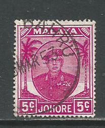 Malaya-Johore  #134  Used  (1952)  c.v. $0.30