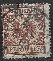 Germany Sc.# 51 Used Mi.#50 L139