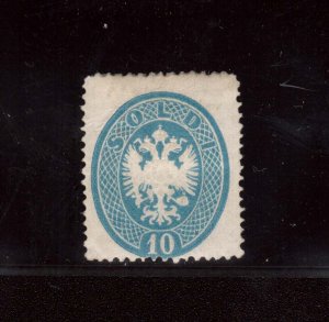 Austria Lombardy Venetia #18 Mint **With Certificate**