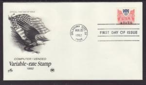 US 32 Variable Rate 1992 PCS U/A FDC