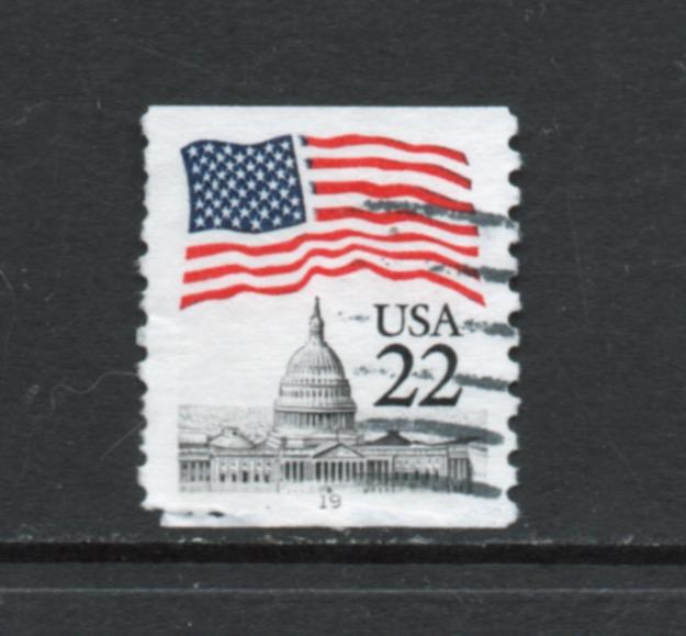 Scott # 2115a used single PNC# 19  Narrow Tagged 17.5 x 21.5