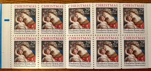 US # 2871Ab Christmas 1994 29c bk pane of 10 Mint NH
