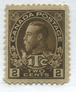 Canada 1916 2 cent War Tax mint o.g. hinged