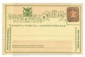 MEXICO Unused Early STAMPED Postal Stationery Album Page {samwells-covers} AQ469