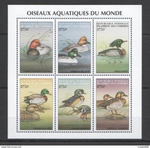 Comoros Fauna Water Birds Ducks 1Kb ** Nw0618