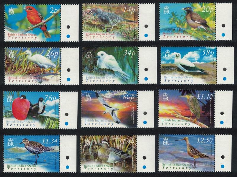 BIOT Birds Definitives 12v Margins Traffic lights SG#296-307