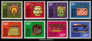 Tokelau Scott 25-32 Mint never hinged.