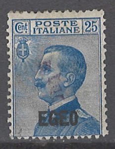 COLLECTION LOT # 2119 ITALY AEGEAN ISLANDS #1 1912 CV=$35