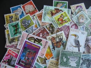 KUT, KENYA, UGANDA, TANZANIA collection of 145 different U/MH up to 2005