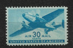 US 1941 Air Mail, 30c Scott # C30, VF-XF MNH** Nicely Centered !! (US-ALB)