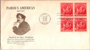United States, Massachusetts, United States First Day Cover, Art