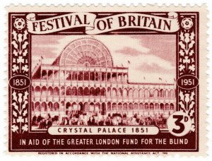 (I.B) Cinderella Collection : Festival of Britain 3d (Crystal Palace)