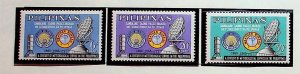 PHILIPPINES Sc 922-4 NH ISSUE OF 1965 - COMMUNICATION