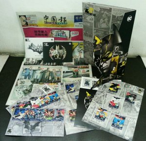 *FREE SHIP Malaysia Batman 80 Years 2019 Cartoon FDC (folder set) MNH *official