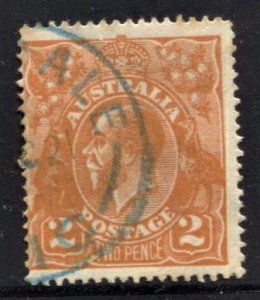 STAMP STATION PERTH Australia #27a KGV Head Used Wmk.9 CV$2.25