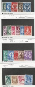 Indonesia, Postage Stamp, #B63-7, B77-91 Mint NH & LH, 1951-56